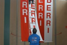 Aufbau Prunksitzung 2010