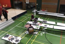 Aufbau Prunksitzung 2012